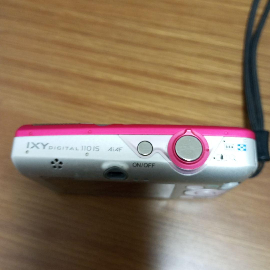 【ジャンク】デジカメCanon IXY DIGITAL 110 IS ピンク