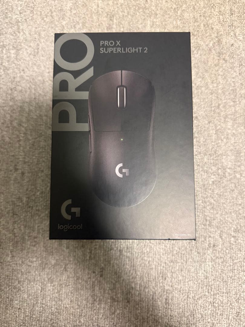 Logicool PRO X SUPERLIGHT 2 ブラック 本体