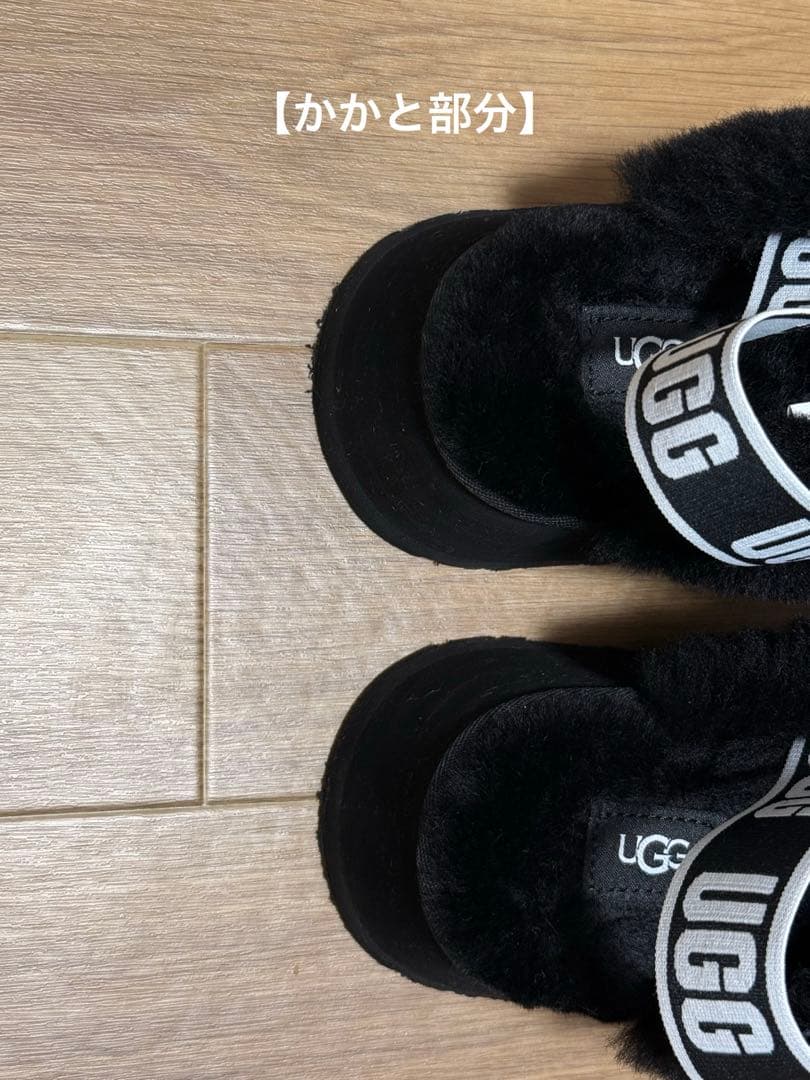 【UGG】Funkette Black 24.0cm※箱無し