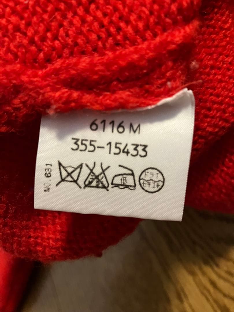 Vivienne Westwood MAN オーブ赤ニット　セーター
