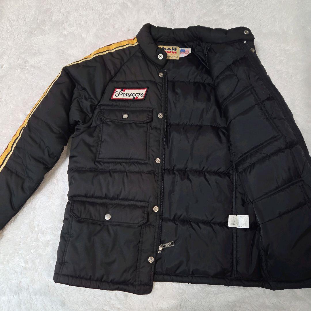 【希少 極美品】 SchottBros ダウンジャケット 黒