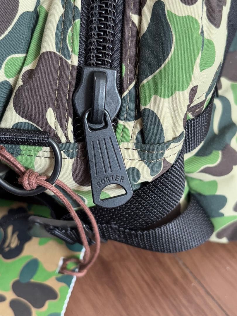 A BATHING APE × PORTER アベイシングエイプ　ポーター　迷彩