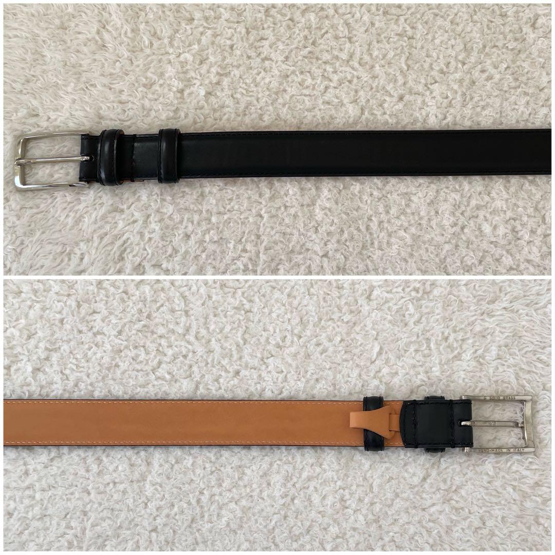 【未使用】Felisi ベルト レザー 黒 メンズ 48-90