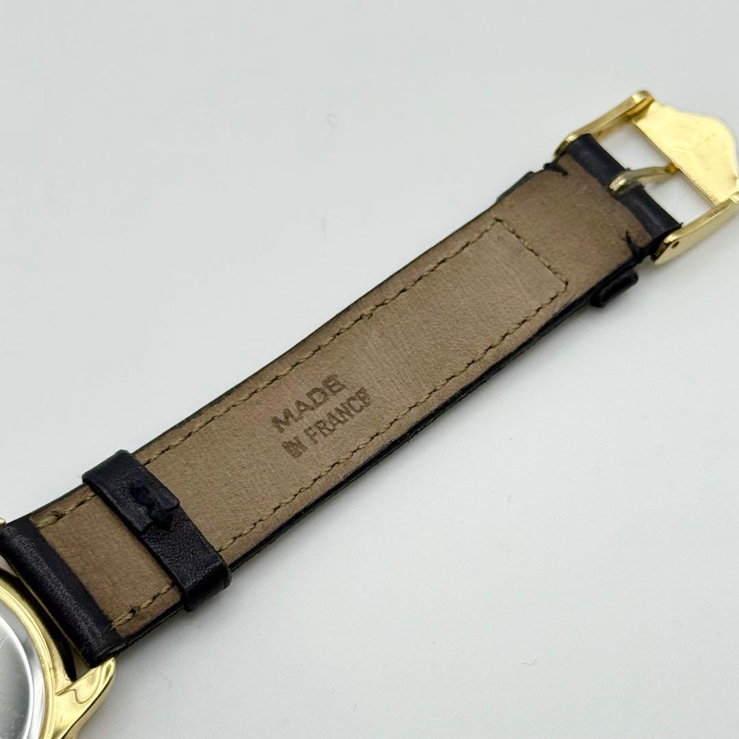 ✨新品電池・稼働✨サンローラン 腕時計 クォーツ ラウンド コンビ 純正バンド