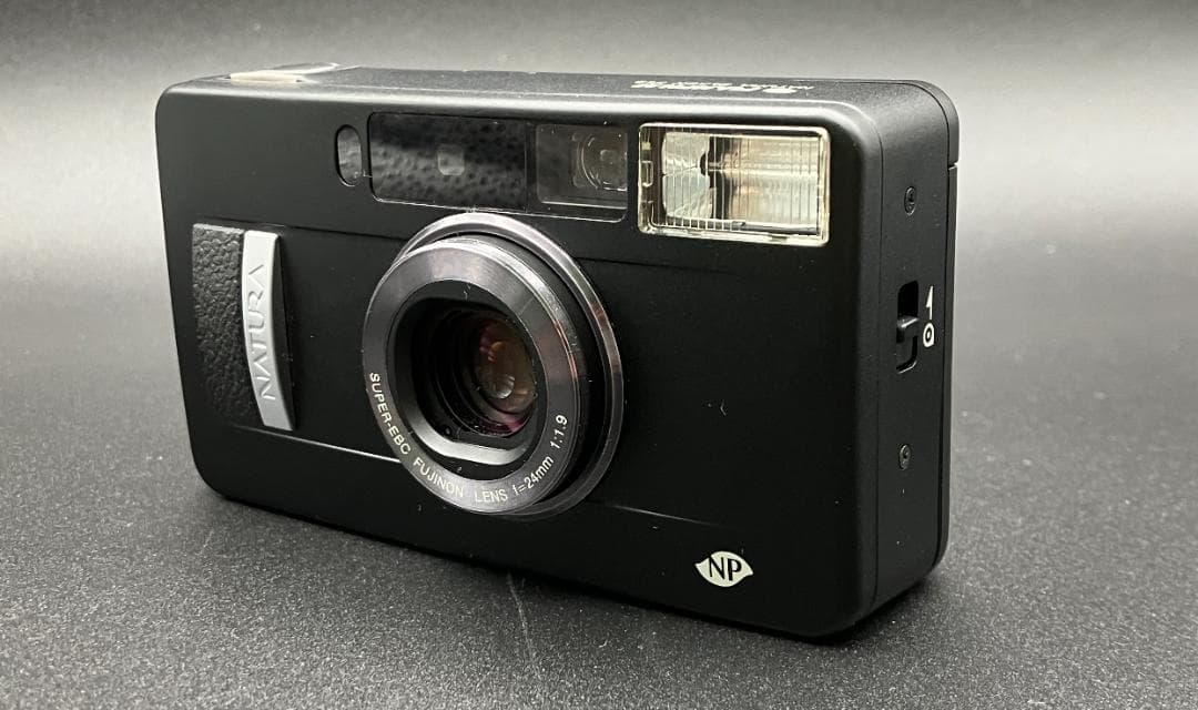 【通電OK】FUJIFILM NATURA 35mm コンパクトカメラ ブラック