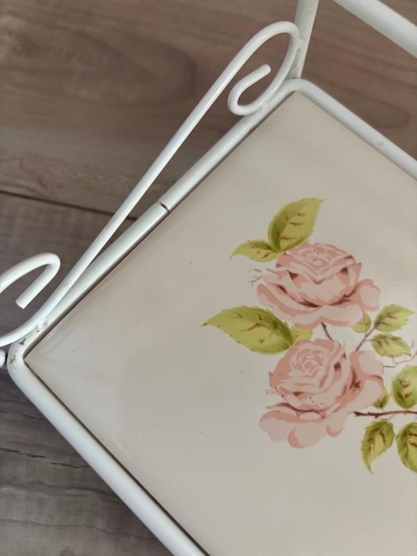 イマン☆ダイアナローズ☆タイル付きスパイスラック 美品 レア