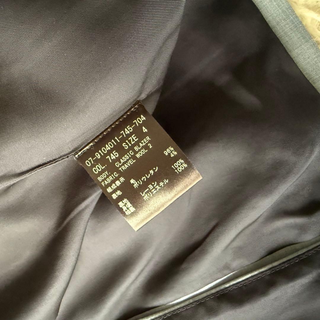 Theory セオリー セットアップスーツ 水色 ライトブルー 4/2サイズ