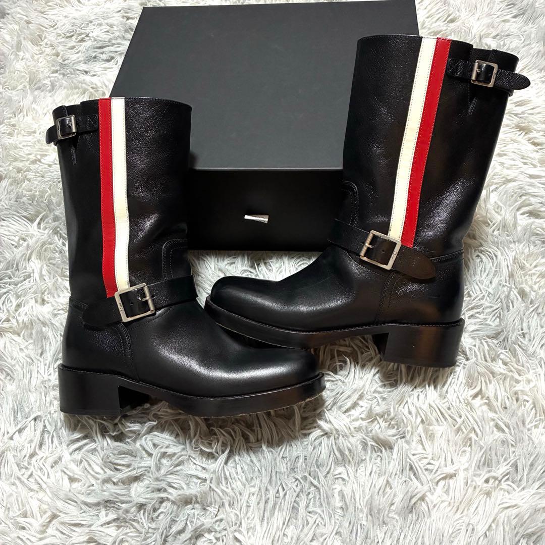 【美品】Dior 本革 バイカーブーツ 37〈定価168,000円〉