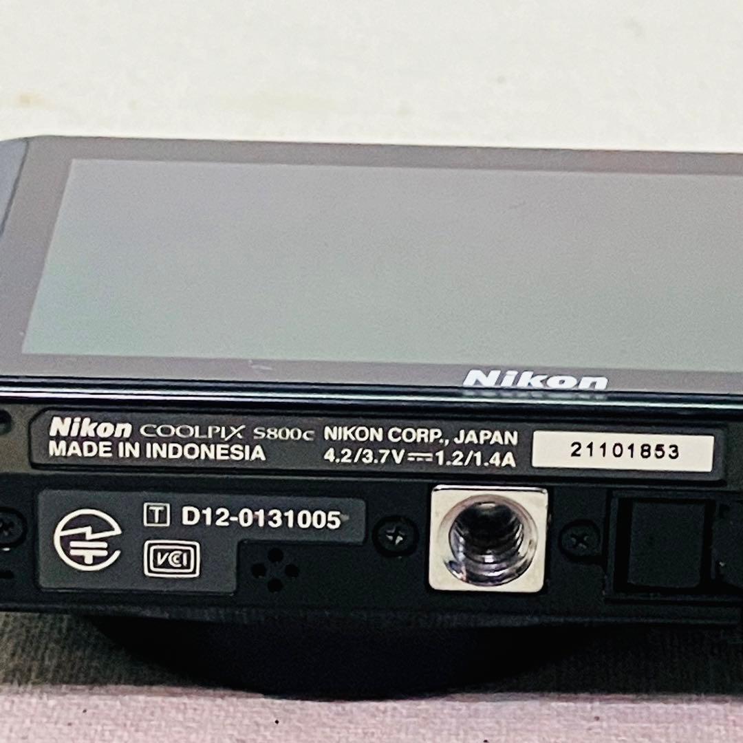 ニコン COOLPIX S800c Andoroid搭載 光学10倍ズーム