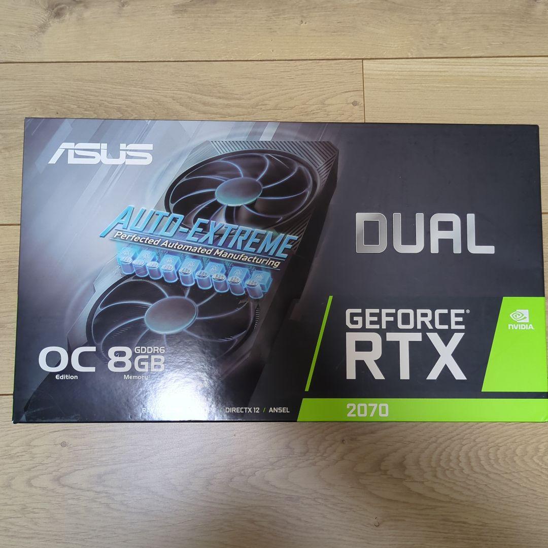 グラフィックボード・グラボ・ビデオカード ASUS DUAL RTX2070 O8G EVO V2