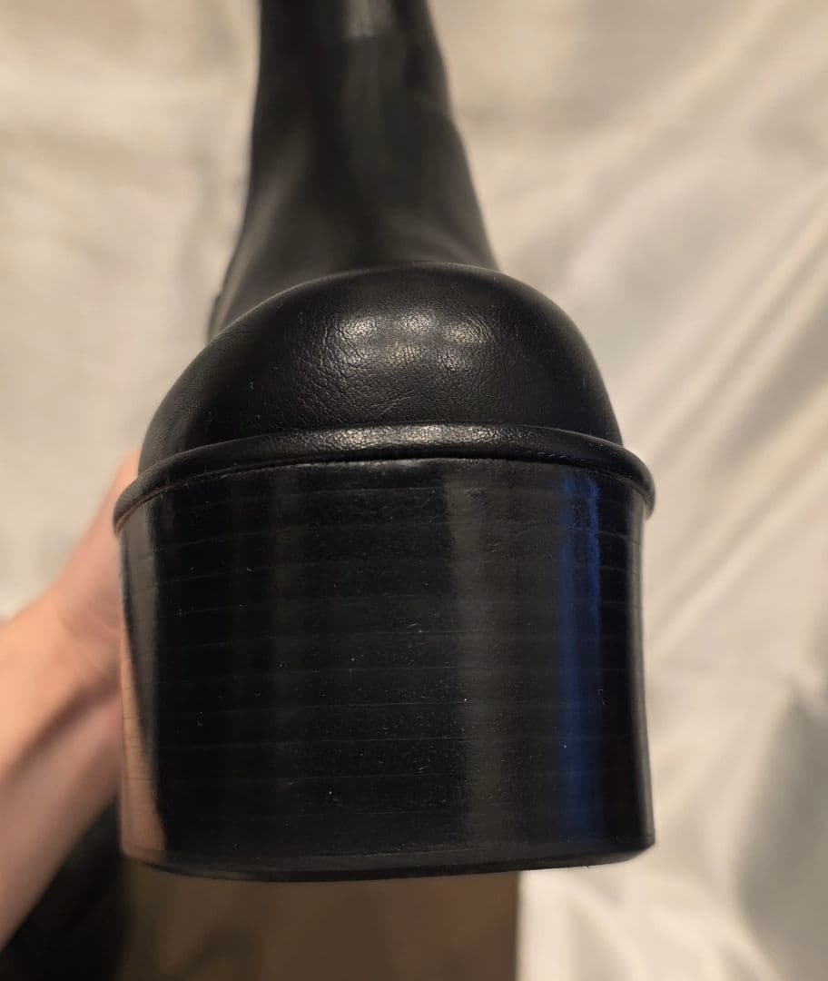 【最終値下げ】EMODA ラウンドサイドゴアブーツ Sサイズ