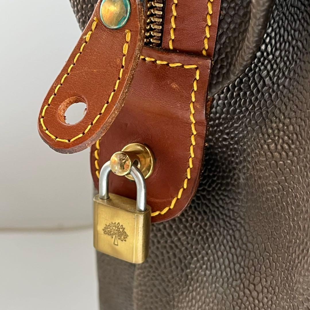 ✨美品✨　Mulberry マルベリー　ボストン　ハンドバッグ　レザー