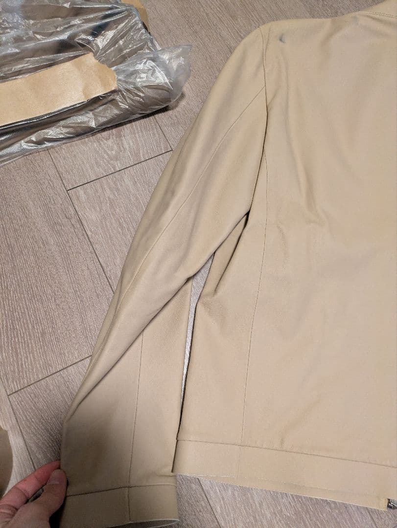 M 1945　ca max ラムレザーシングルライダースジャケット 48