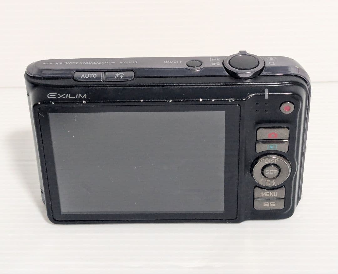 CASIO EXILIM EX-H15 ブラック　カシオ