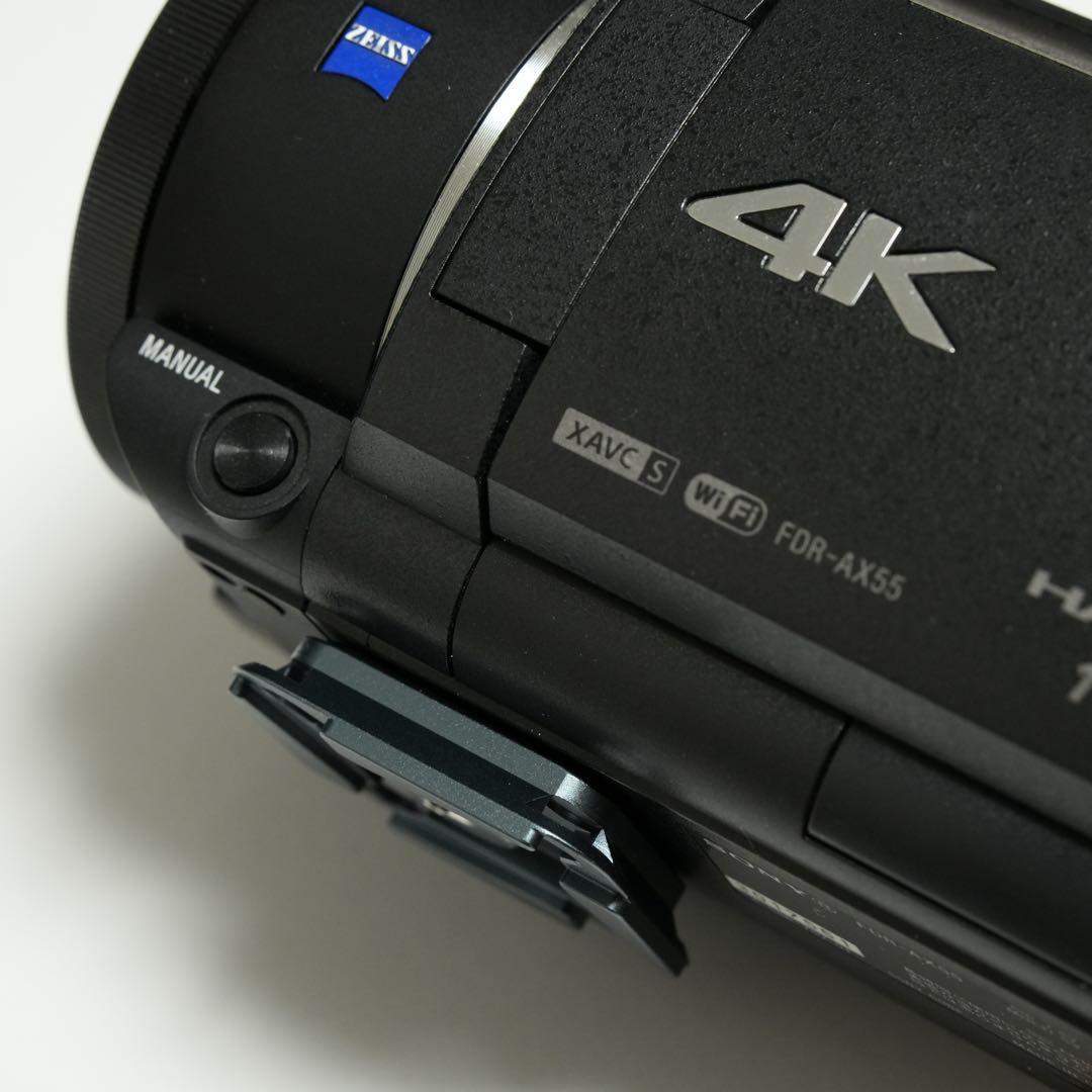 SONY FDR-AX55 4K Handycam 付属品多数