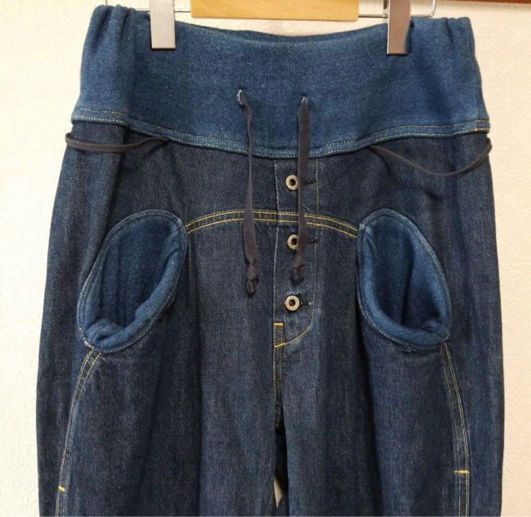 KAPITALキャピタル　ヌーベルデニムパンツ　サルエル1/S 状態良品