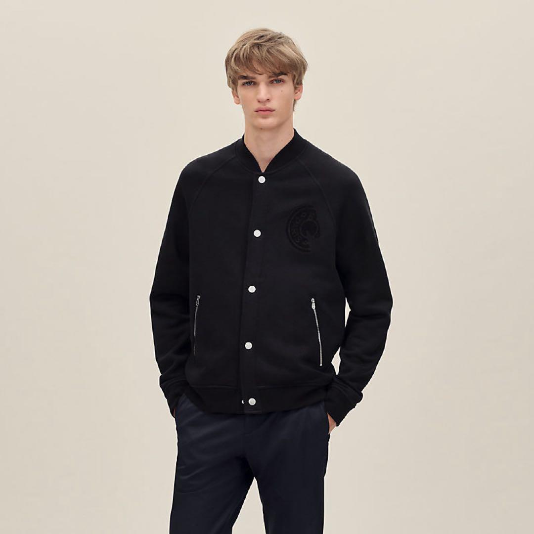 【エルメス・新品未使用】26SS テディブルゾン パッチ 《クルー・ド・セル》L