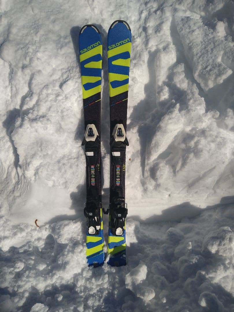 Salomon ジュニアスキー 110センチ　スキー板 調整可能ビンディング