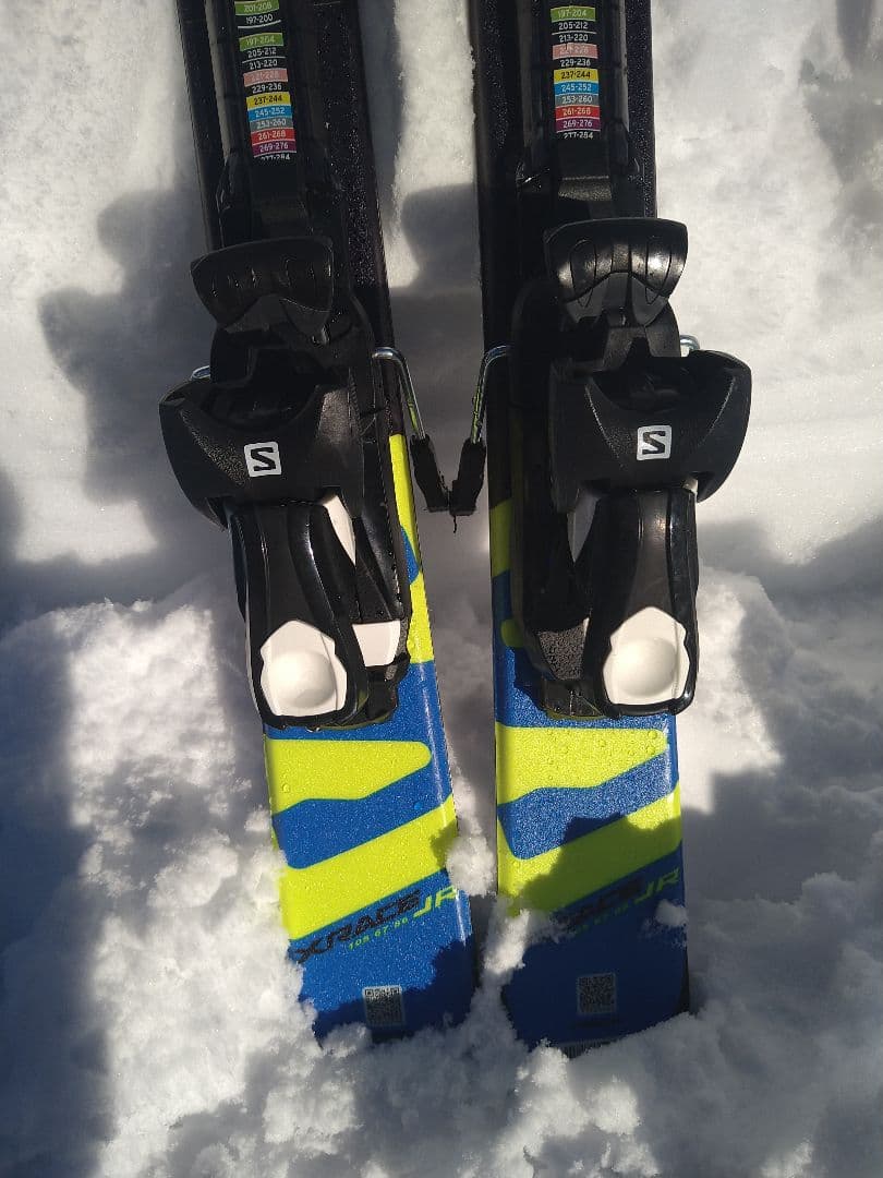 Salomon ジュニアスキー 110センチ　スキー板 調整可能ビンディング