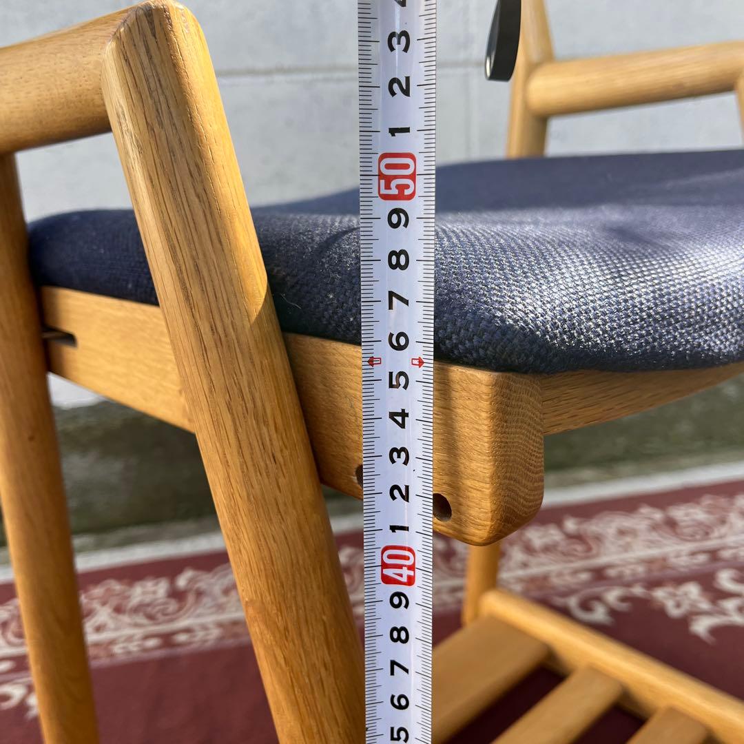 日進木工 ACTUS アクタス◾️飛騨高山 オーク材 デスクチェア 木製家具 椅子