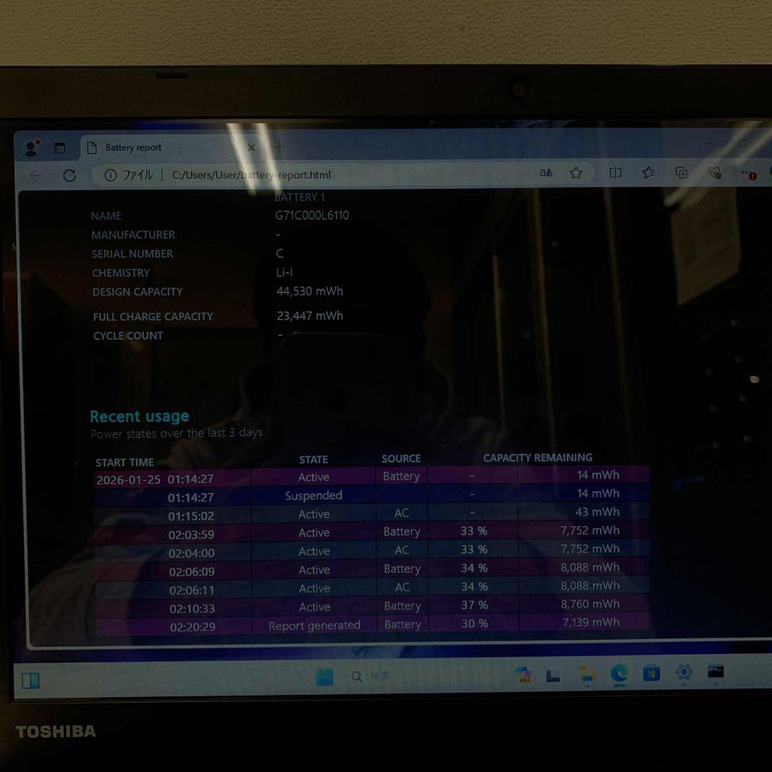 #932 東芝 Dynabook B65/H i7-7500U SSD512G