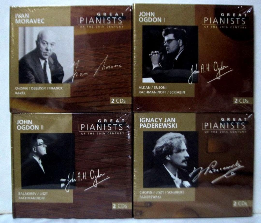 Great Pianists 20世紀の偉大なるピアニストたち 71点(未開封)