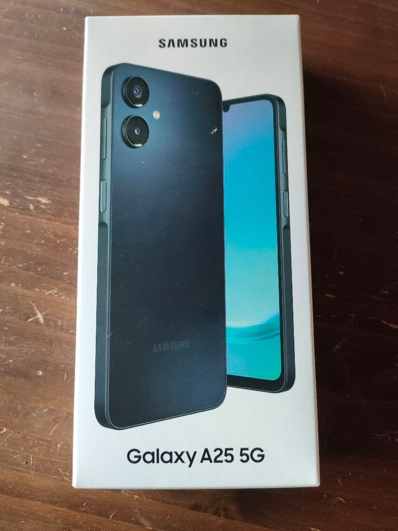 【未使用】Samsung Galaxy A25 5G ブラック SC-53F