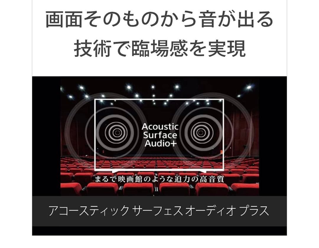 【ブルー】SONY 2021年製 65型 XRJ-65A90J