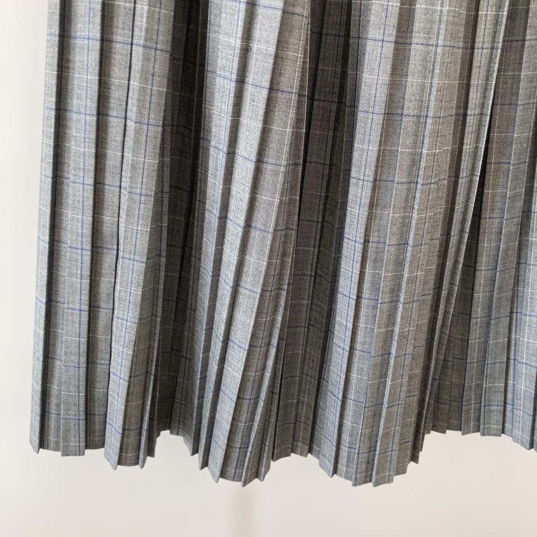 Drawer 24SS ウィンドウペインプリーツスカート38 ¥138,600