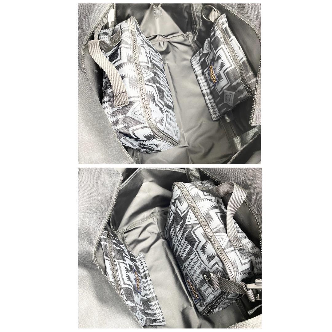 ペンドルトン マザーズバッグ 黒 PENDLETON×INABA MARIE