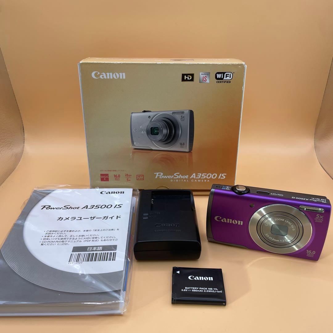 Canon PowerShot A3500IS PC1898 デジカメ B133
