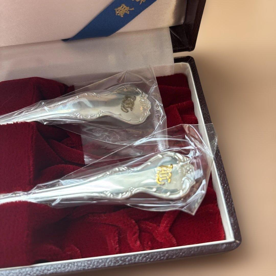 スターリングシルバー　バターナイフ　シュガースプーンセット　silver925