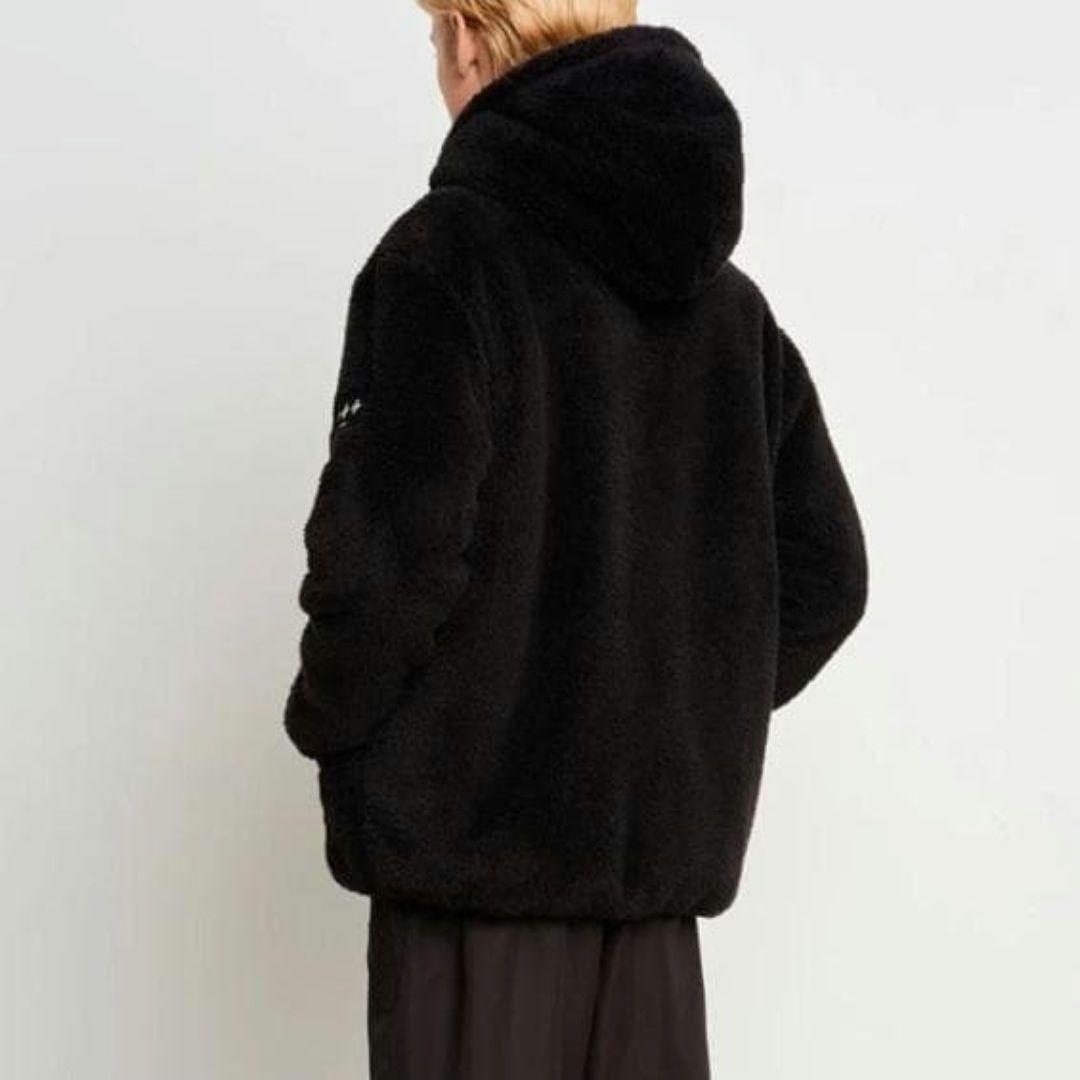 【極美品、L、7.4万】25AW タトラス ボアブルゾン MENFI ブラック