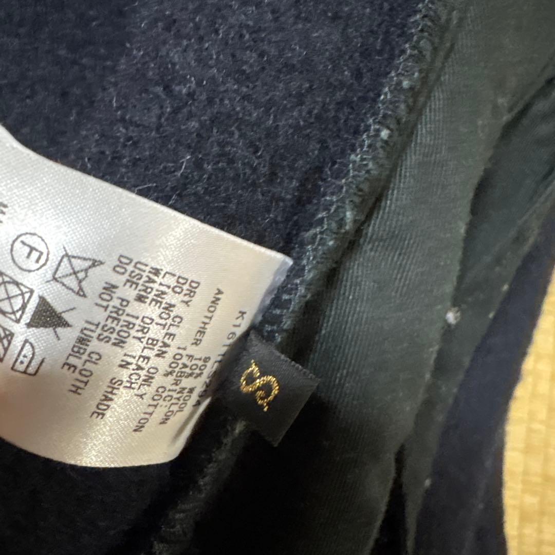 キャピタル　ウールアウター　ネイビー