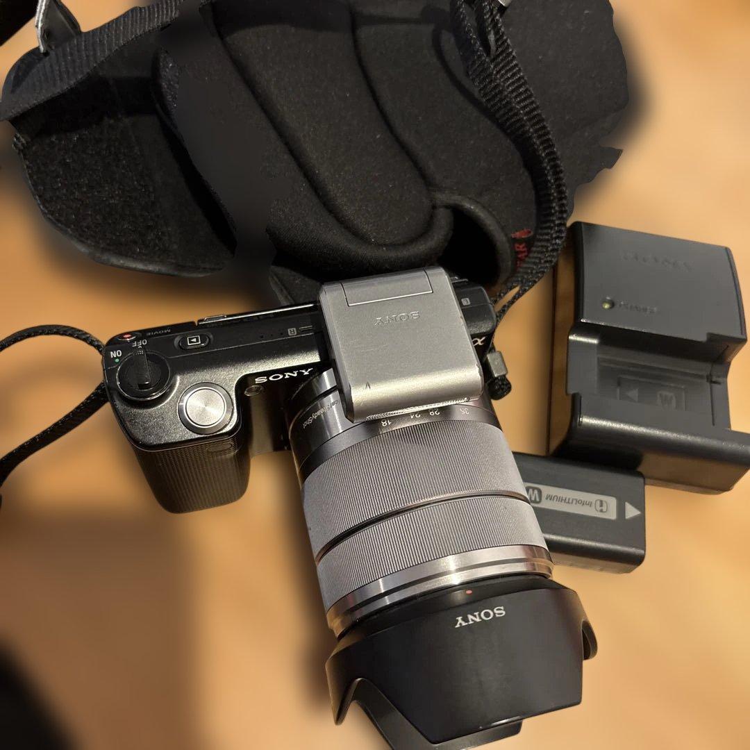 sony 一眼レフ　アルファ　α nex 5 セット