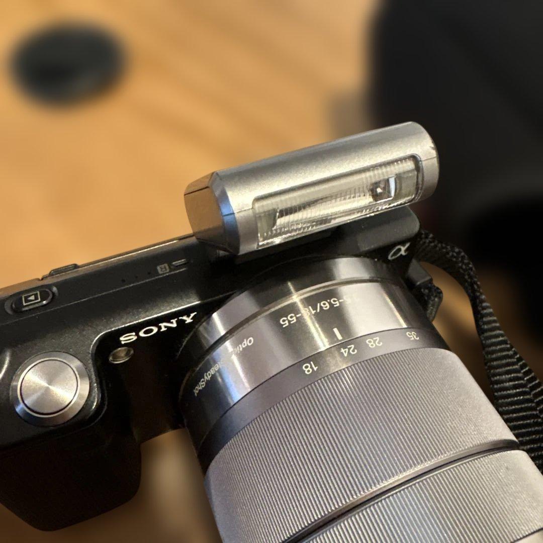 sony 一眼レフ　アルファ　α nex 5 セット