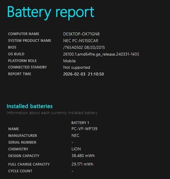 NECノートパソコン Celeron/8GB/新品SSD/Windows11