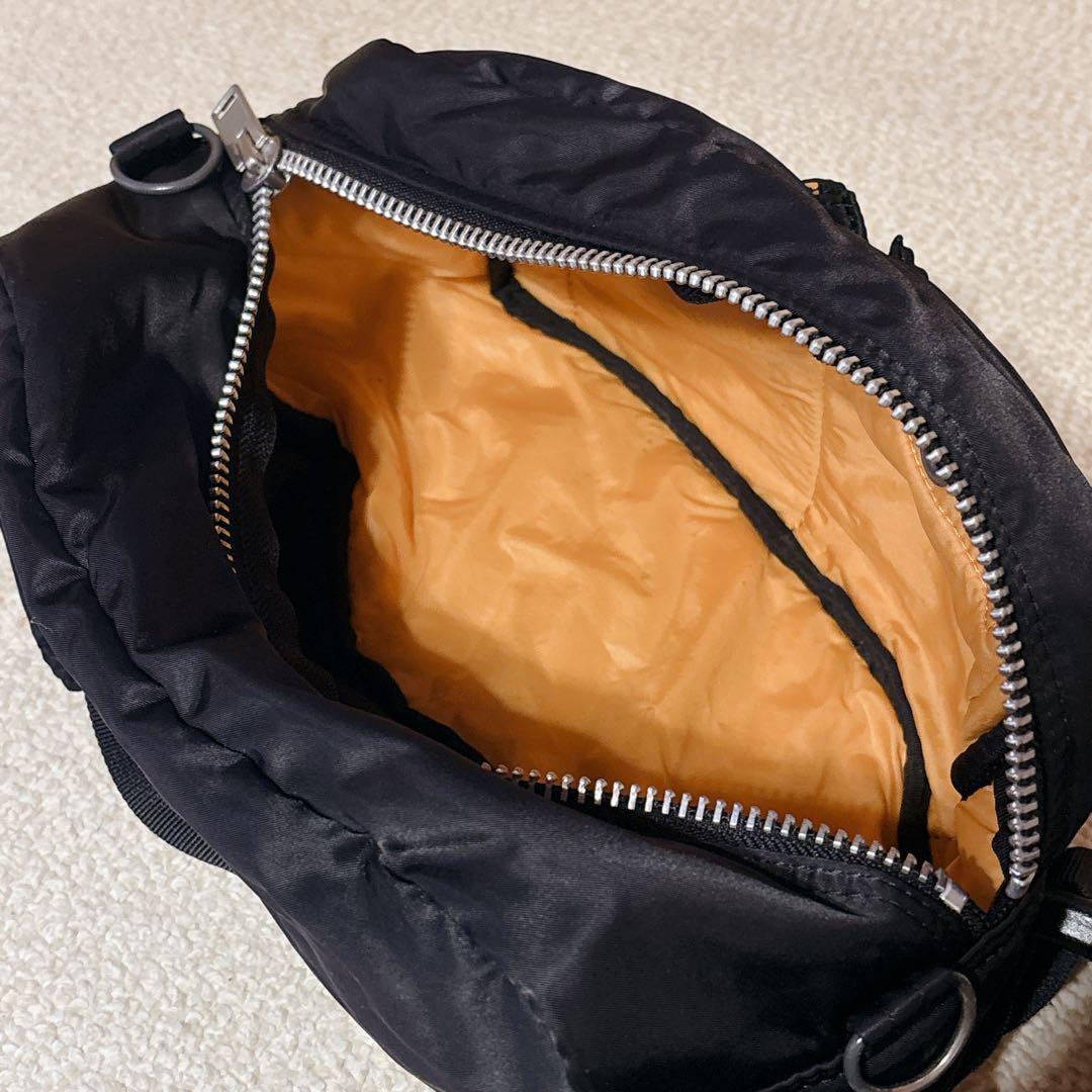美品 PORTER ポーター タンカー ショルダー ボディバッグ 黒
