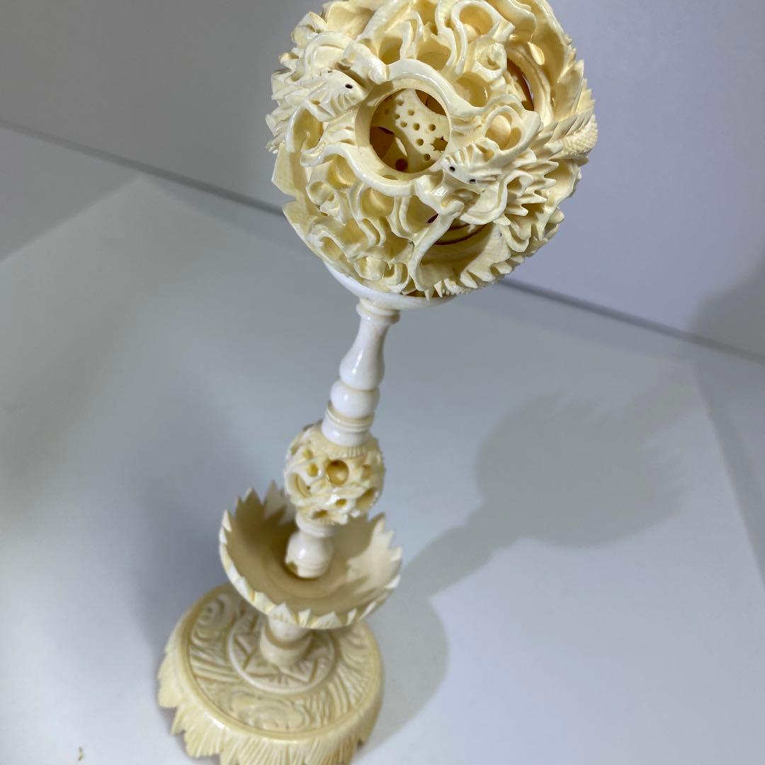 極上　天球　123g h20cm 東K7-1211☆2F トヒチサ