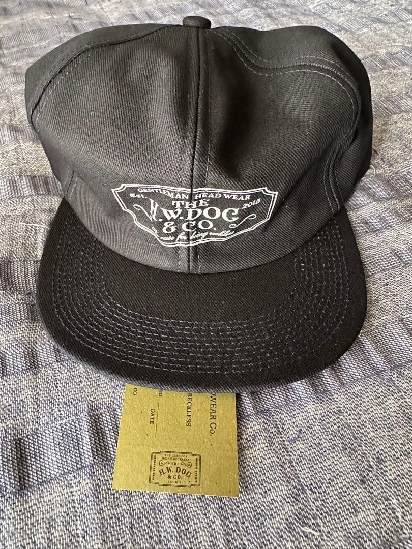W.DOG & CO. ネイビー ワークキャップ