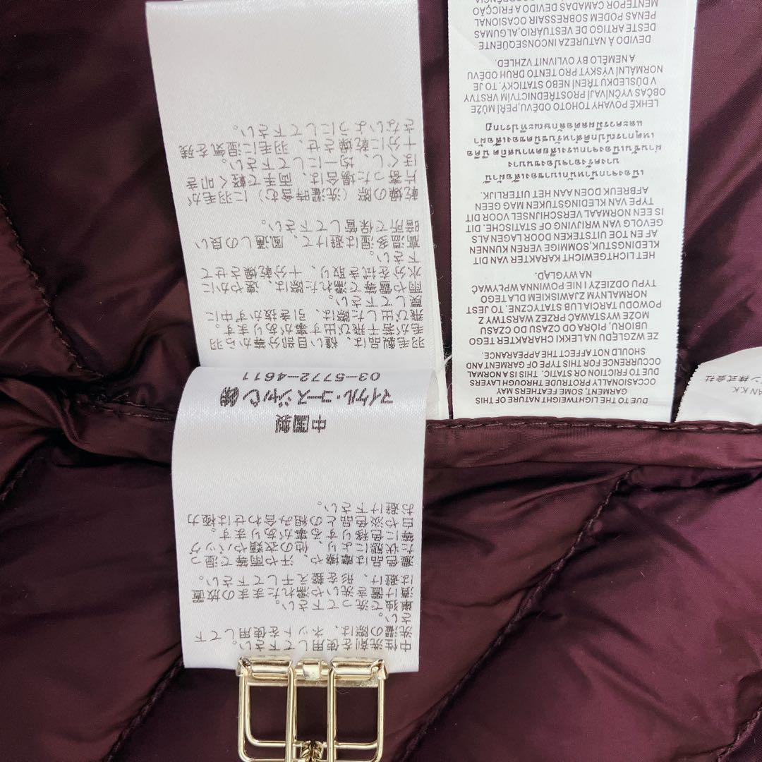 A3347【マイケルコース】✨値下げ中✨ブラック キルティング ダウンジャケット