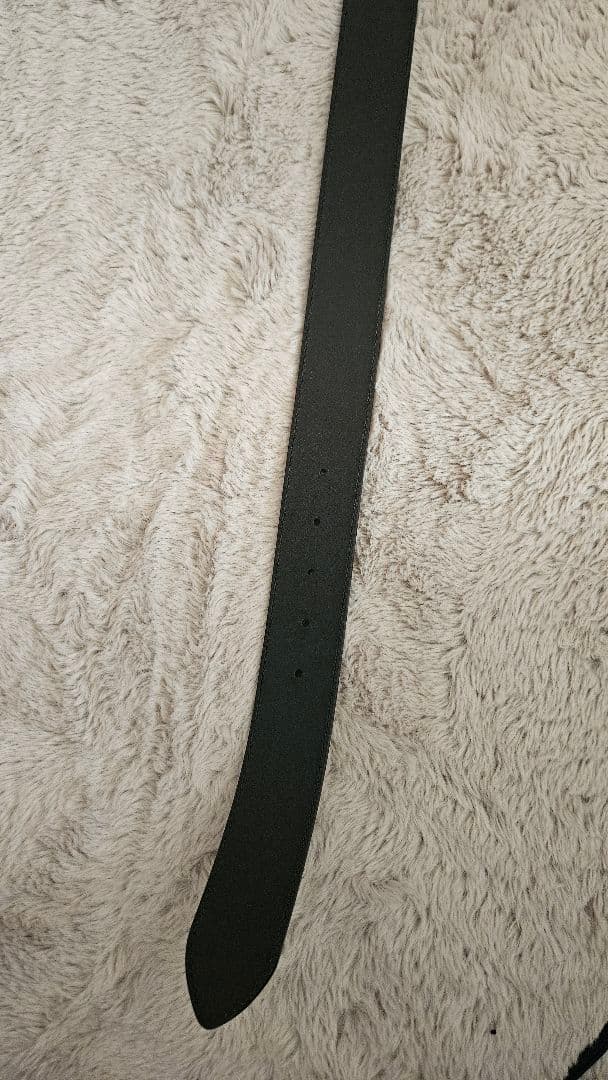 【美品　箱付】　GUCCI　レザーベルト 【ブラック】