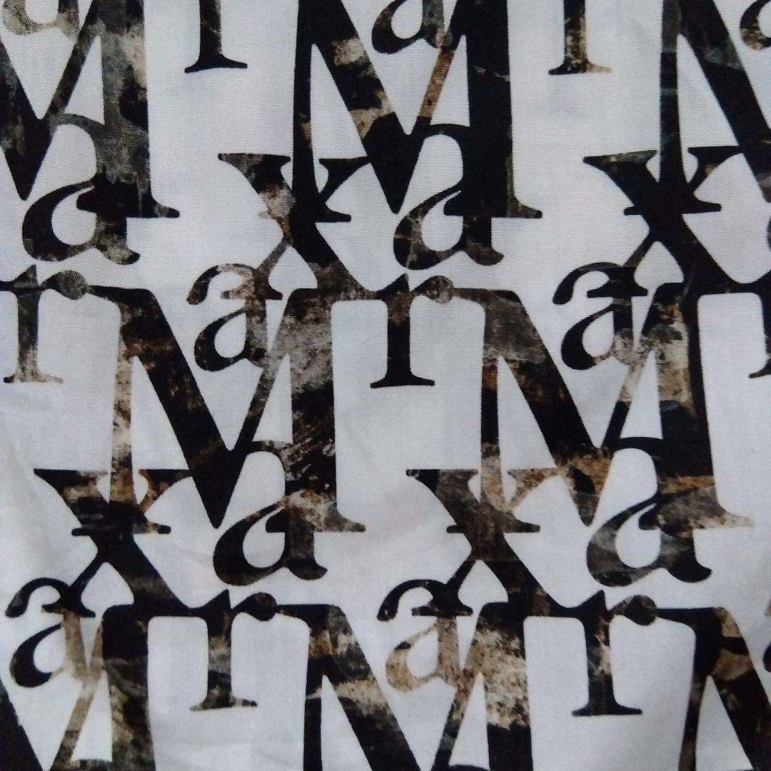 素敵♡マックスマーラ　Max Mara　総柄　シャツ　銀タグ　高級　ホワイト