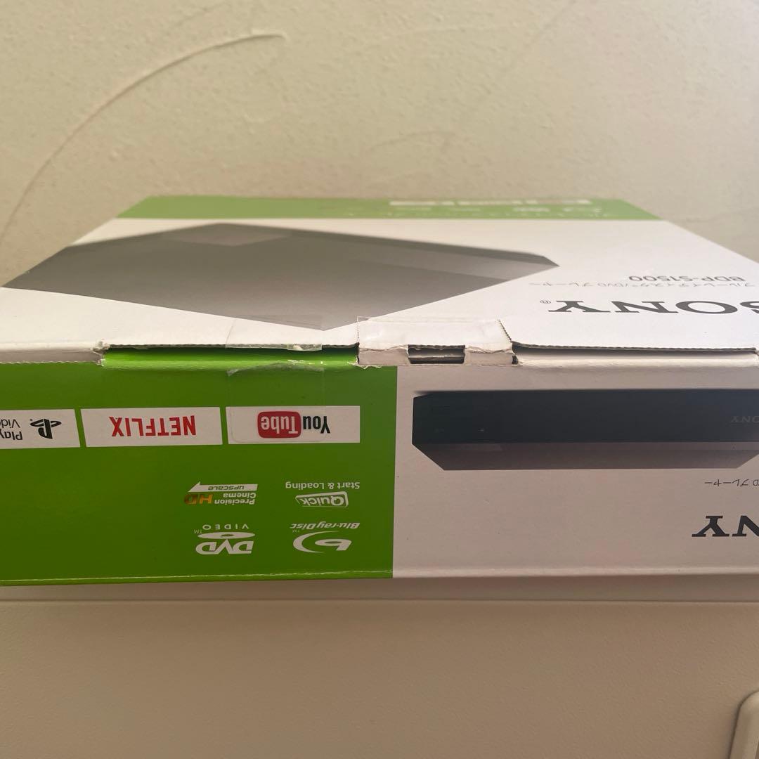 SONY ブルーレイプレイヤー　BDP-S1500 再生専用 [超美品]