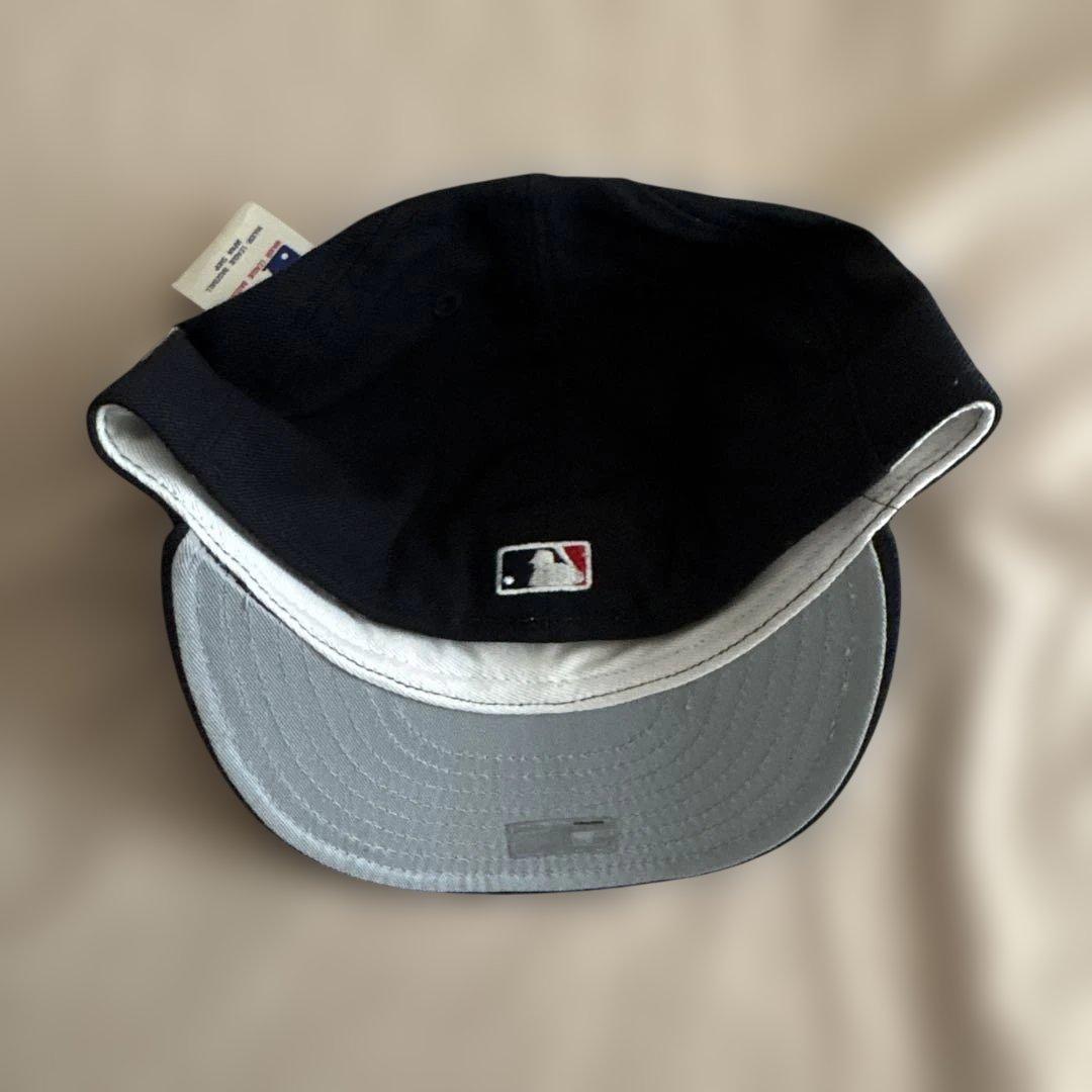 【デッドストック】90s USA製 ニューエラ ヤンキース キャップ 7 3/8