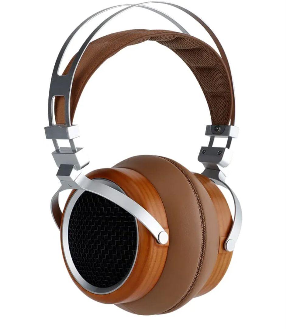 SIVGA LUAN Hi-Fiダイナミックドライバ 木製 ヘッドホン ブラウン