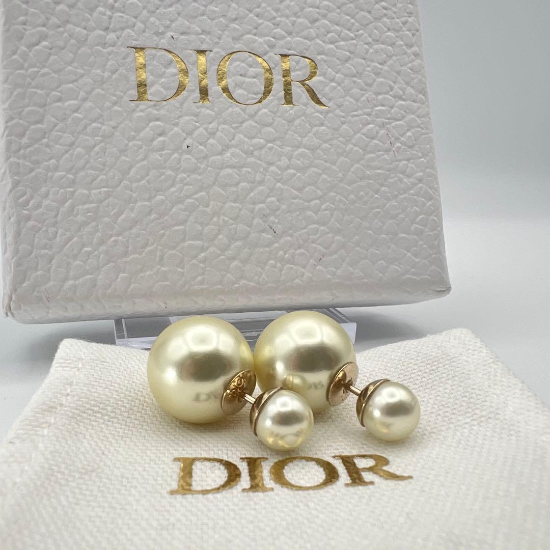 【美品】✨Dior Tribales ディオール トライバル ピアス パール✨