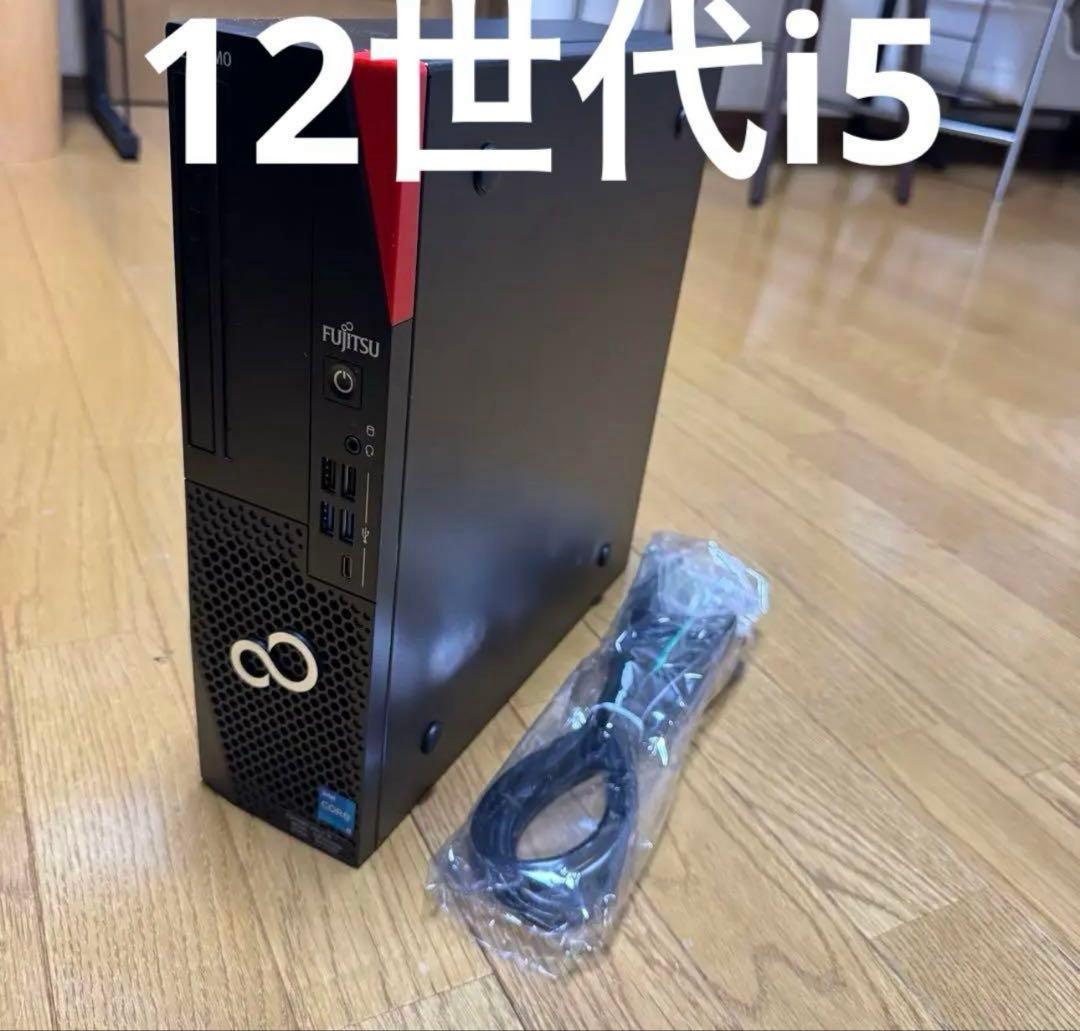 富士通 スリムPC ESPRIMO D6012 12世代i5 美品 メモリ16G