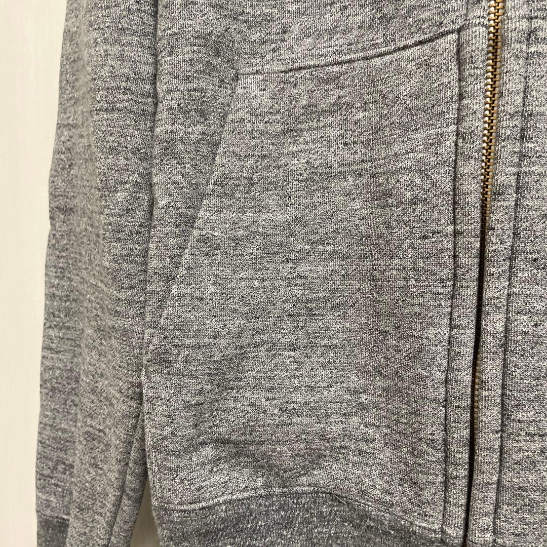 Factelier 高密度ジップアップパーカー L グレー