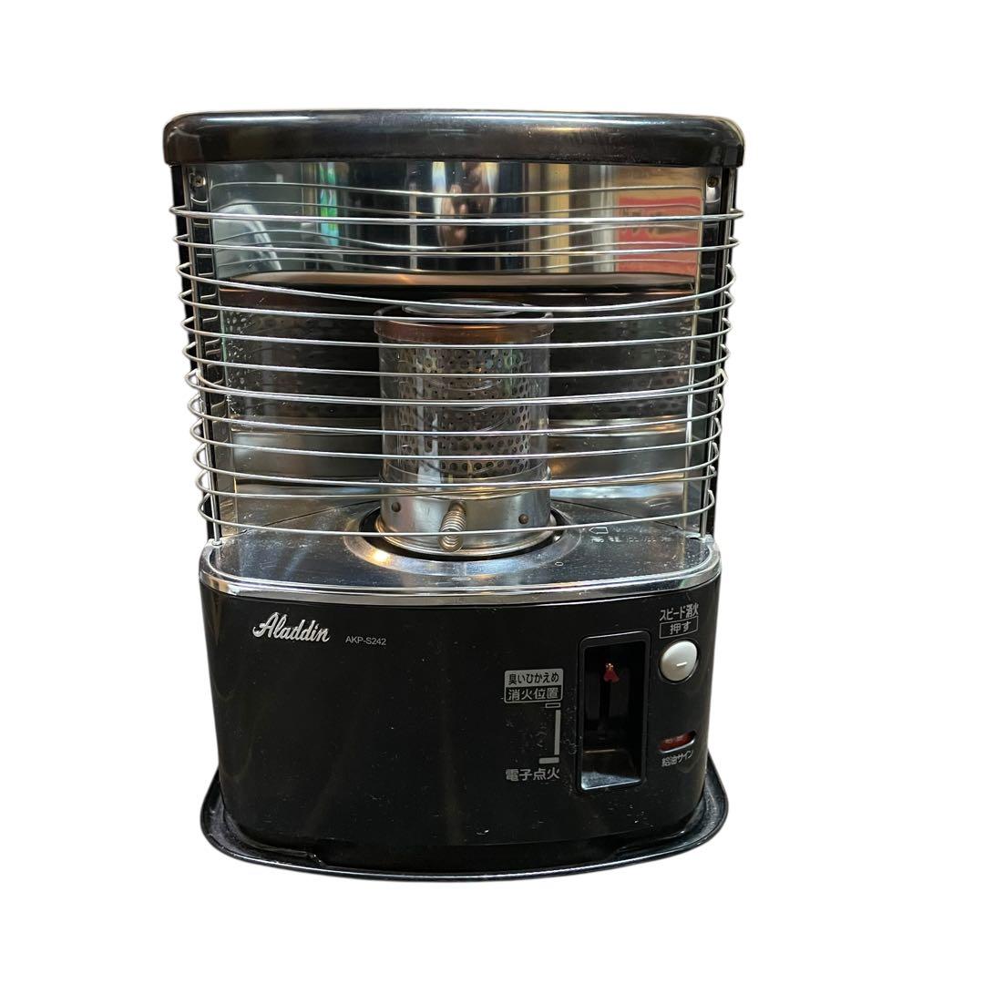 着火確認済み　Aladdin アラジン　AKP-S242 ブラックストーブ